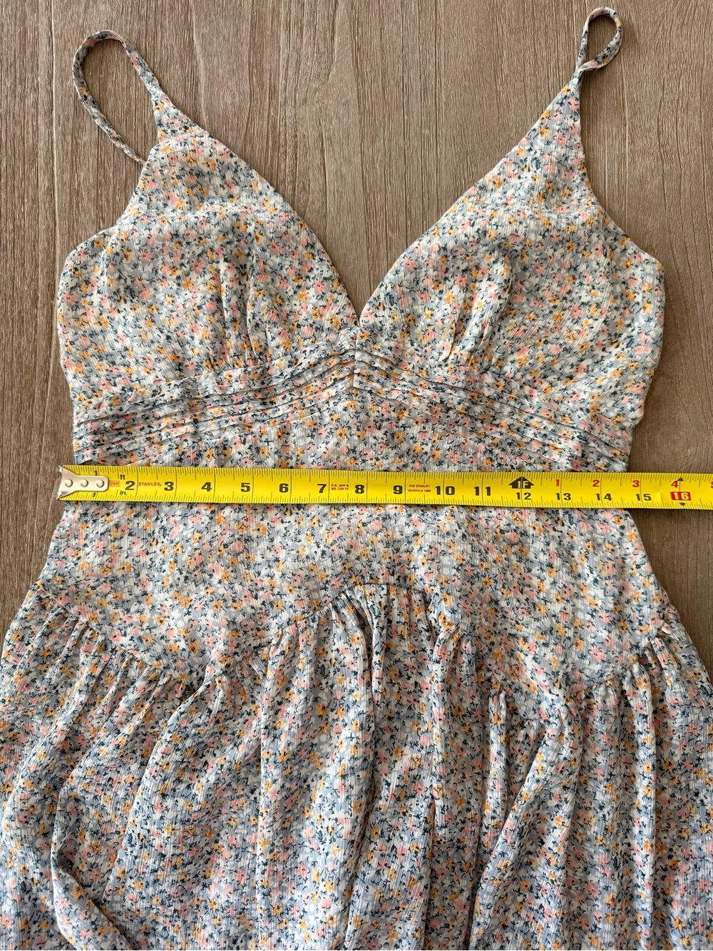 Sundae Muse Amanda Floral Romper Mini Dress Size 8 10 - Picture 9 of 10